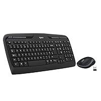 Logitech MK330 Kit Tastiera e Mouse, Layout Americano ‎Qwerty