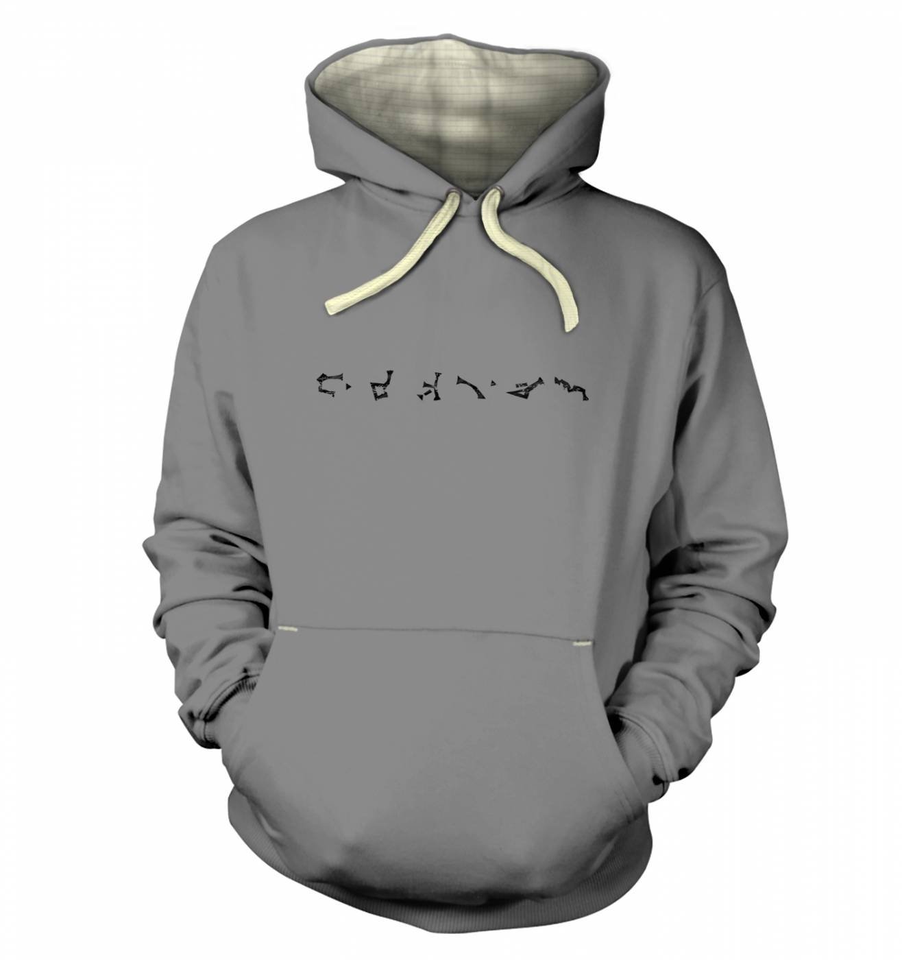 Tv And Film Hoodies By Something Geeky Unisex Dusty Grey Stargate Earth Address Hoodie (Premium) - Film Movie Geeky Tshirt