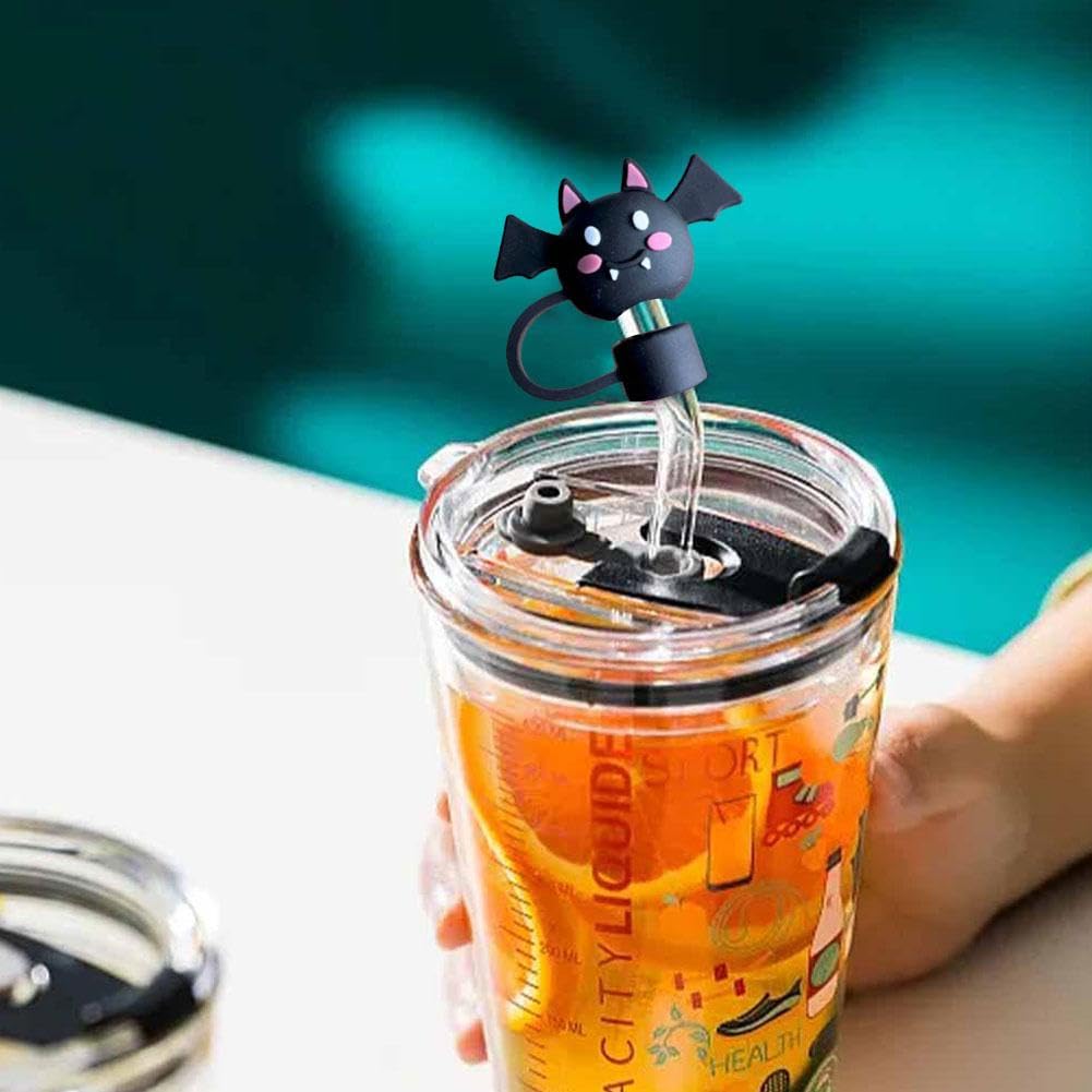 Topper In Silicone Per Cannuccia Stanley | Forma Stella | Copertura Igienica Riutilizzabile | Per Calibro 10 Mm