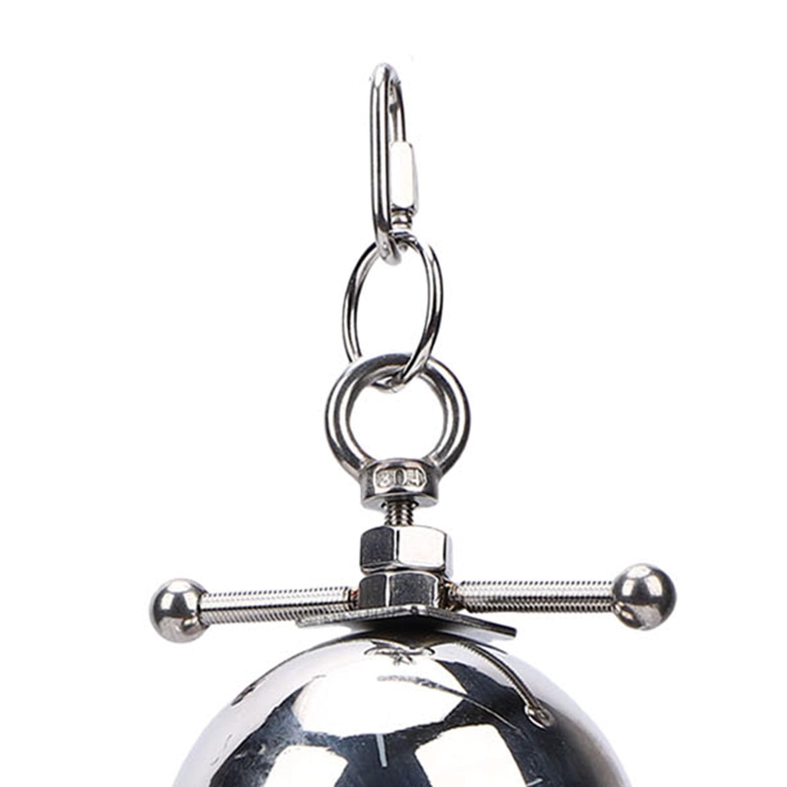 Jouet D'ara de Cloche d'acier Inoxydable Durable pour Le Type D'article de Stimulation Mentale de Perroquet Jouet D'oiseau de Cloche Suspendu