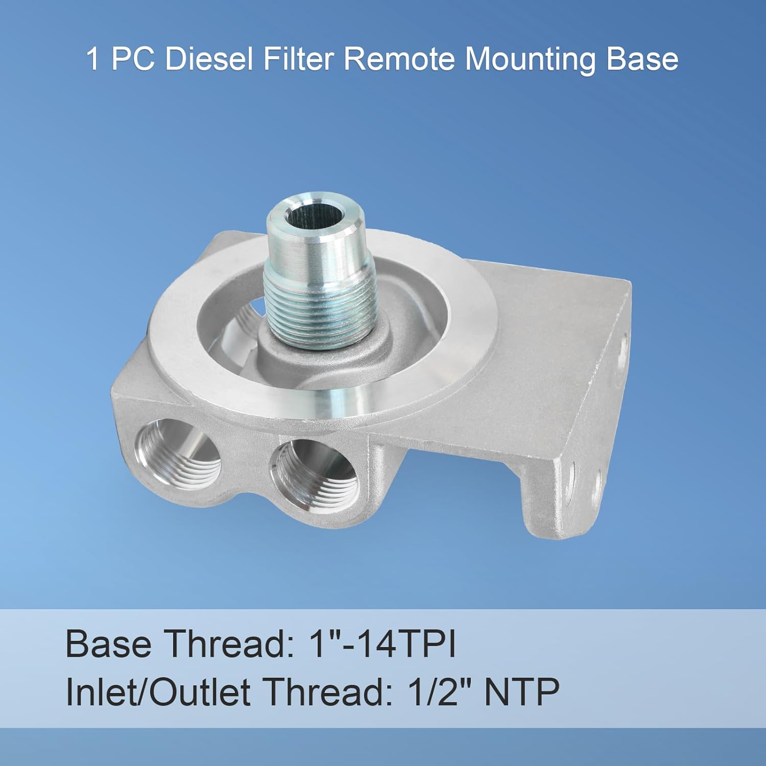 Two Diesel Engine Fuel Filter 1R-0750 With Two Fuel Filter Remote Mounting Base 4770/24770