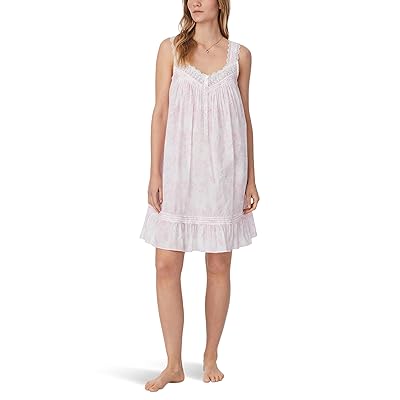 Eileen West Womens Short Sleeveless Nightgown Women