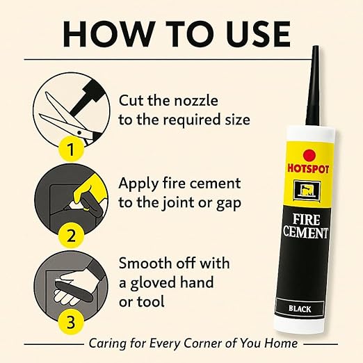 Hotspot Fire Cement 310ml - Cemento para Chimeneas miniatura 4
