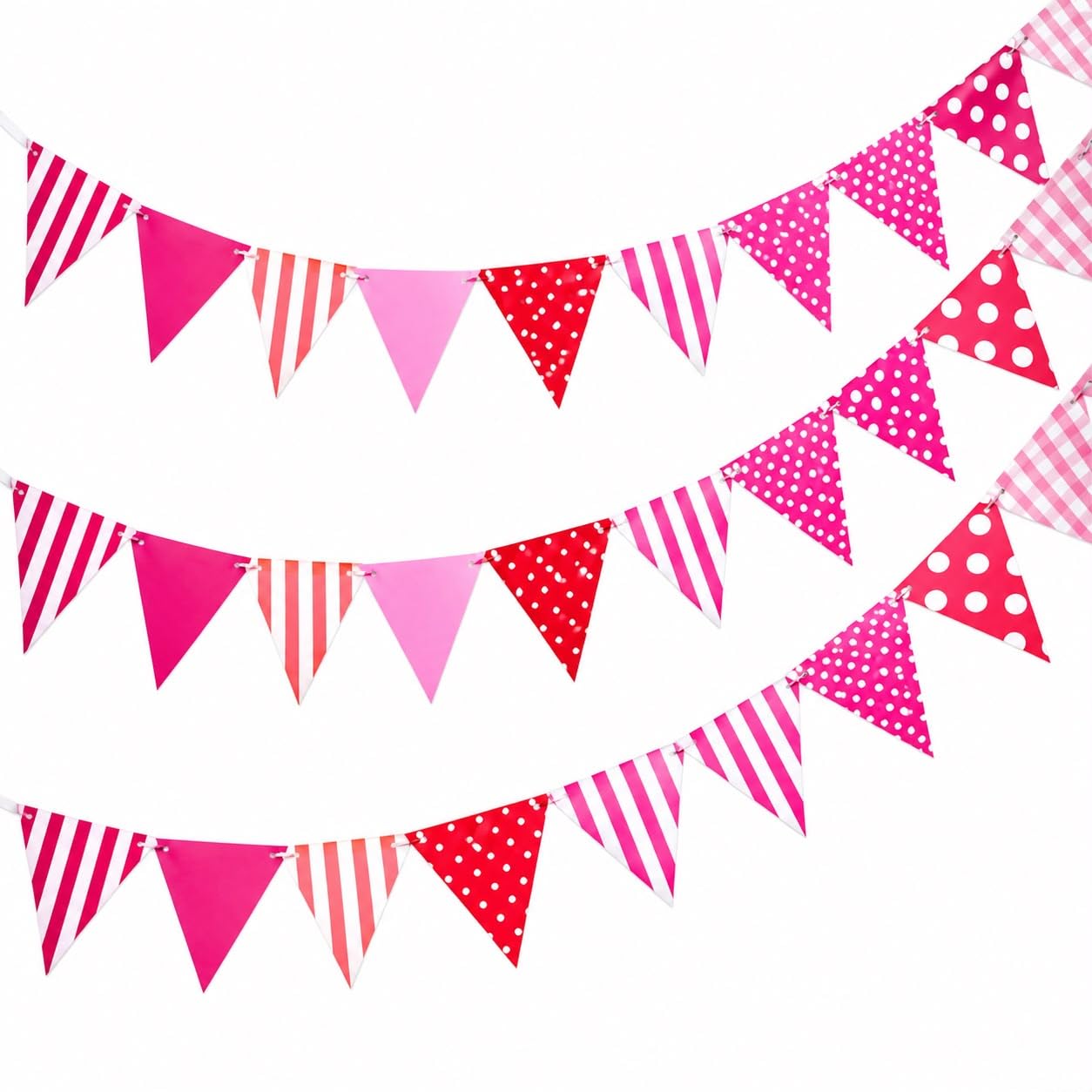 Rainbow Flag Bunting - Birthday Party Decorations -9 Rainbow Flag Bunting - Birthday Party Decorations -9