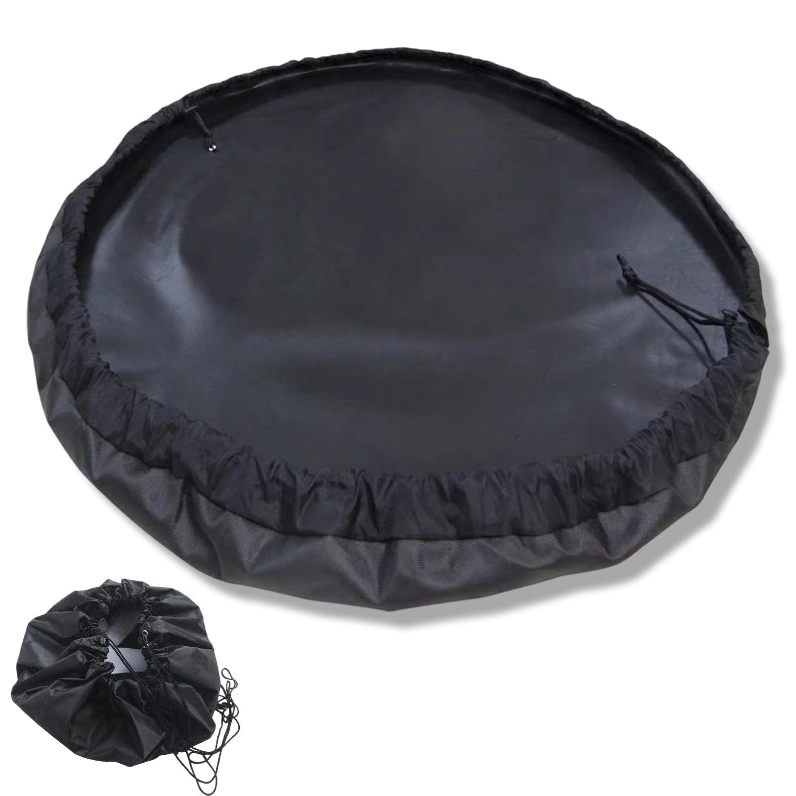 YUNTRUN Waterproof Wetsuit Changing Mat, Black Portable Surf Change Bag & Wet Gear Storage for Wild Swimming, Beach & Water Sports(M Size)