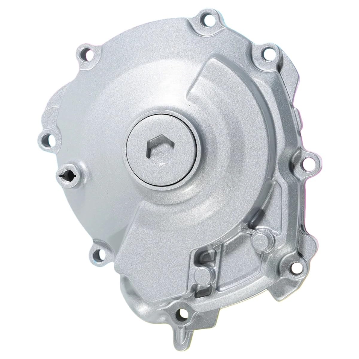 Cubierta del cárter estator motor para YZF-R1 2015-2019 en acabado plateado resistente 7
