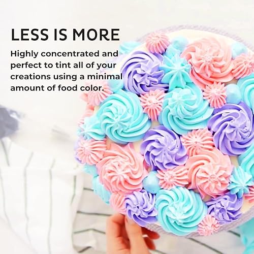 Miniatura 8 de Kitchen Krafts Chefmaster - Colorante en gel para alimentos, color rosa, 1 onza