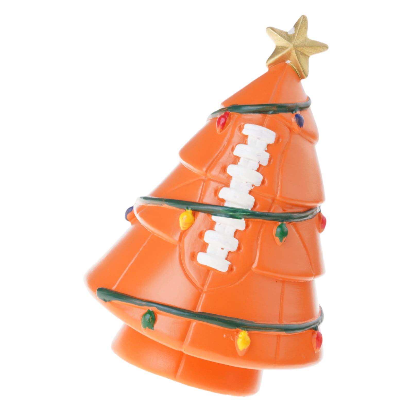 Unique Football Theme Resin Crafted Christmas Tree Ornament for Indoor Decorations and Christmas Festivities Festival Soccer Party Supplies