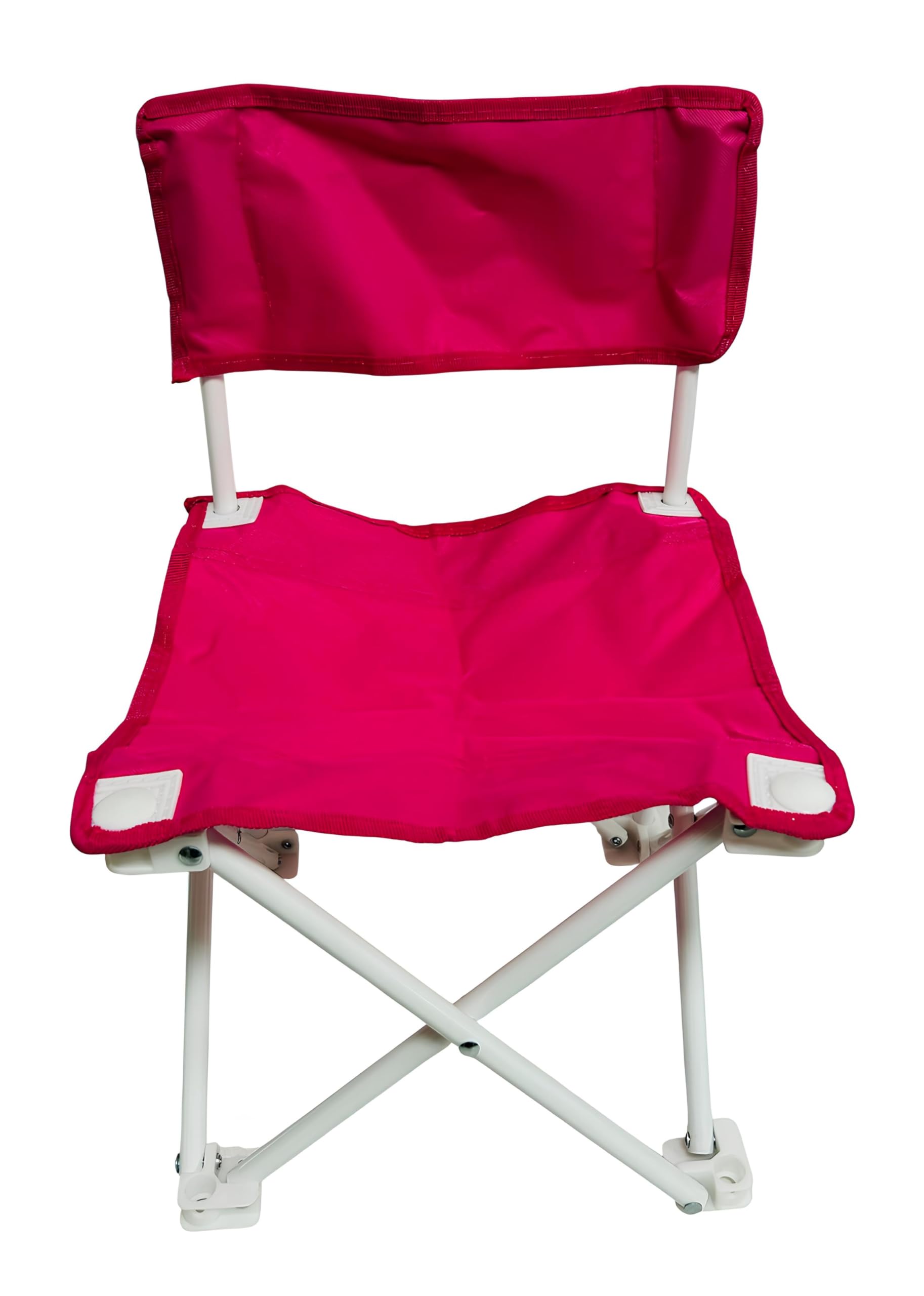 Sedia per Bambini Poltrona Bambini Sediolina Sedia in Metallo Qualità Top Seggiolina Bimbi Pieghevole Trasportabile con Sacca da Trasporto Sediolina Sedia Bambini Poltroncina (ROSA)