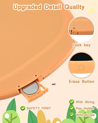 Miniatura 3 de Regalos de juguetes para niños pequeños, tableta de escritura LCD de 10 pulgadas, tablero de dibujo colorido, juegos para niños, Navidad,