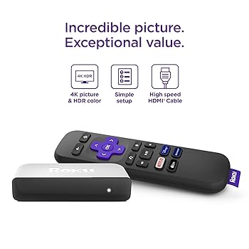 Amazon.com: Roku Premiere Streaming Media Player HD/4K/HDR