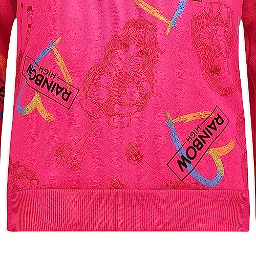 Image of Rainbow High Girls Hooded Sweatshirt and Legging Pants Set for Little and Big Kids
