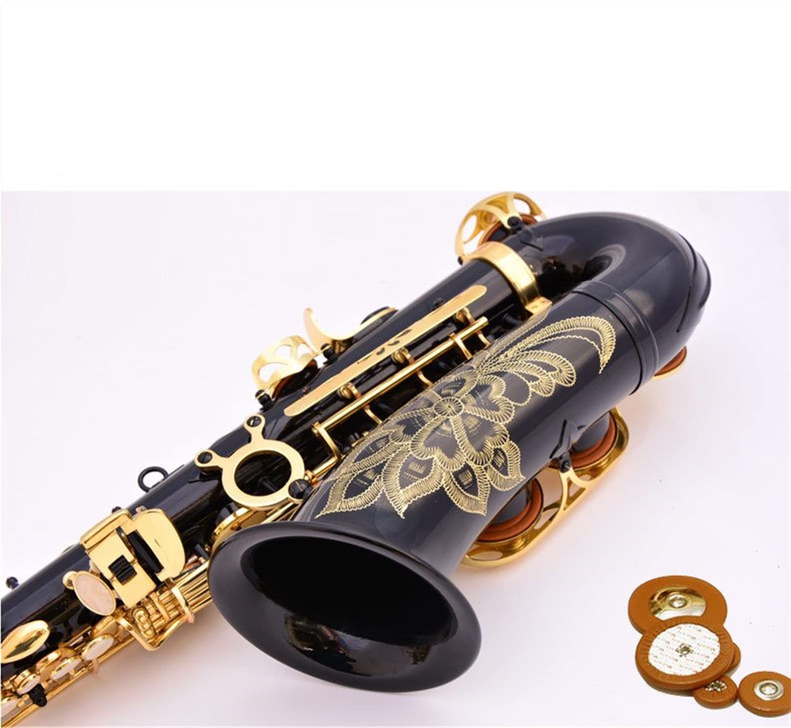 E-Flat Alto Saxofón Pearl Negro Talla Artesanía, Nivel De Rendimiento Profesional Saxofón Estudiante