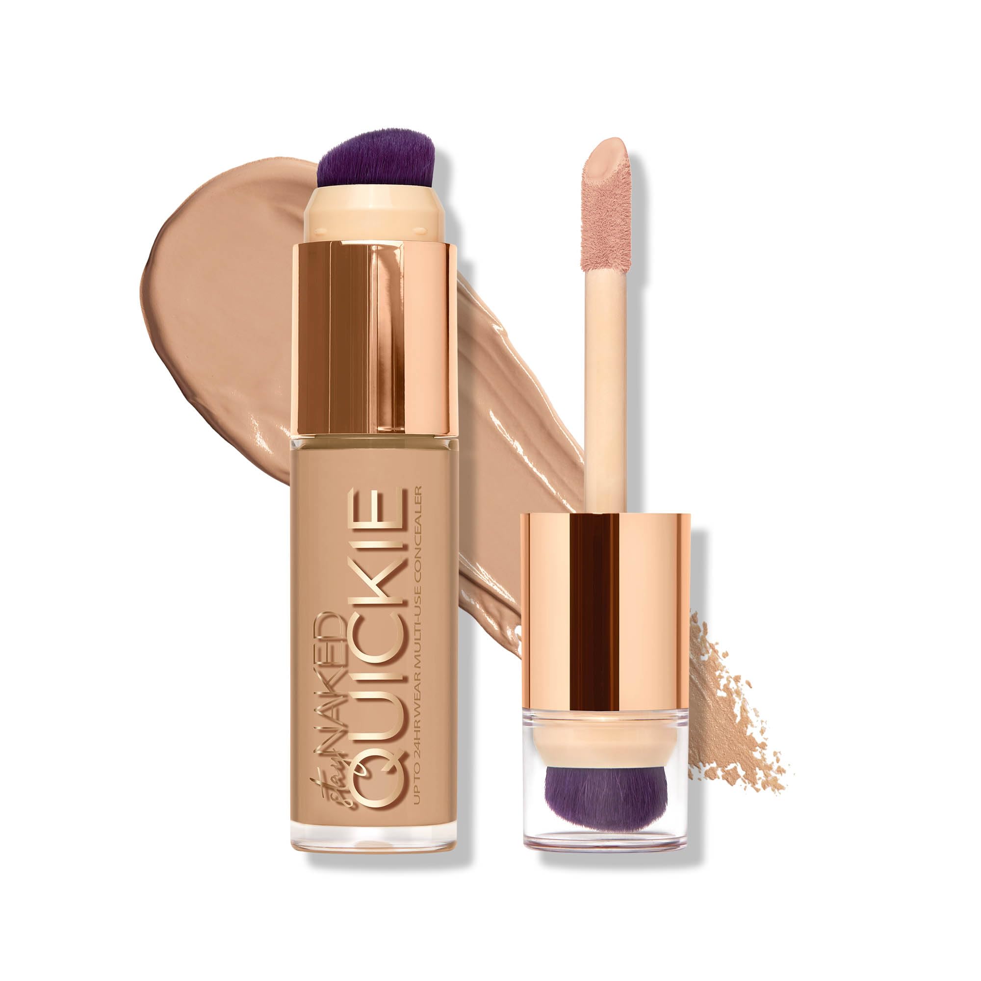 Urban Decay Stay Naked Quickie Multi-Use Concealer, Dual-ended, buildable coverage with a natural finish