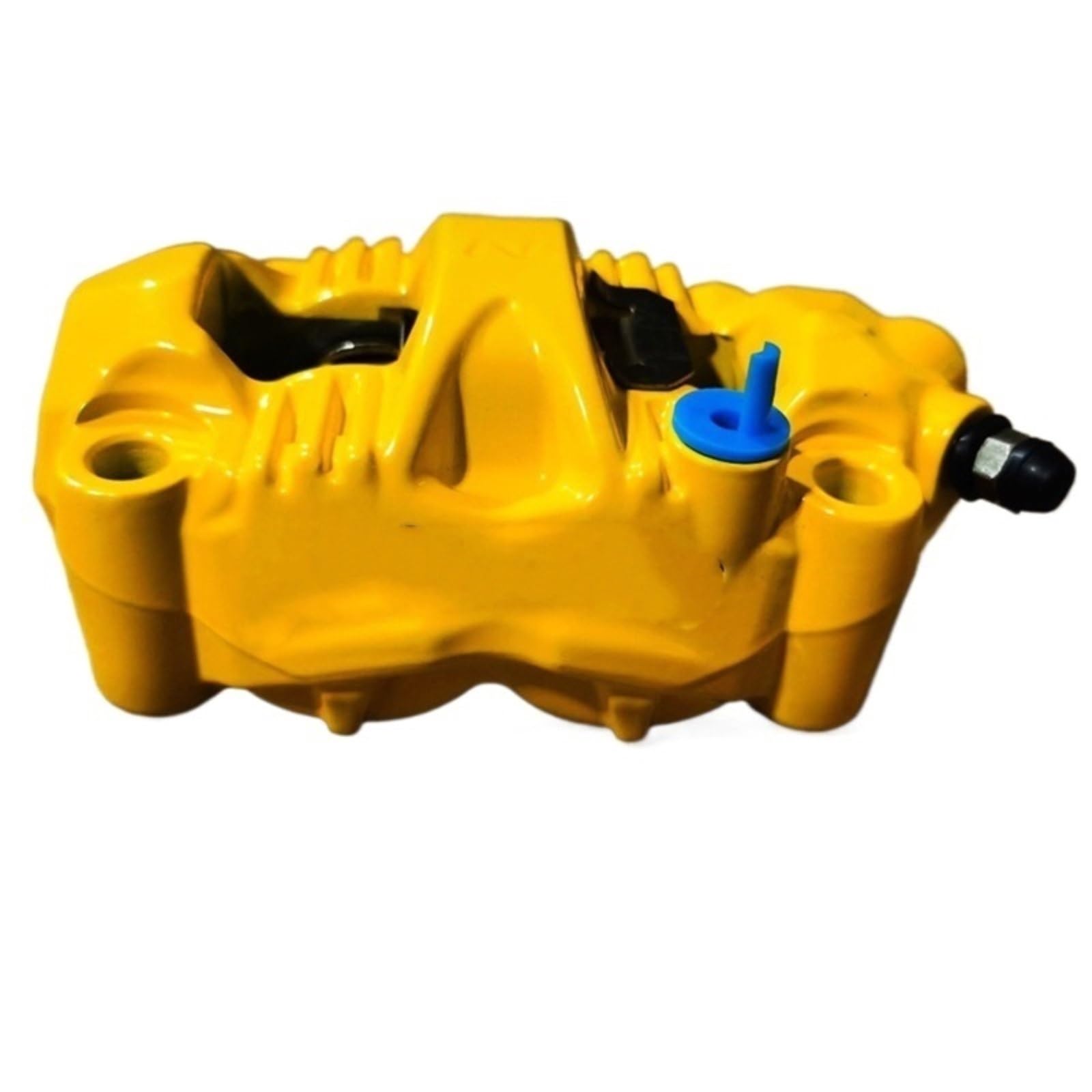Kvswbre Yellow Motorcycle Rear Brake Pump Integrated Brake Caliper Electric Motorcycle Modification Disc Brake Lower Pump(Yellow)