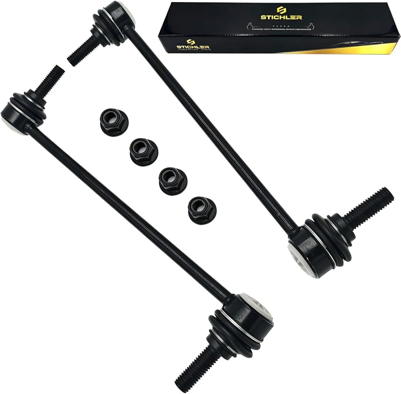 Kit de bieletas da barra estabilizadora dianteira STICHLER K750740 para Ford e Lincoln – 2 unidades