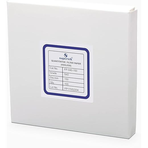 Supertek Grade 40 Filter Paper 150 mm