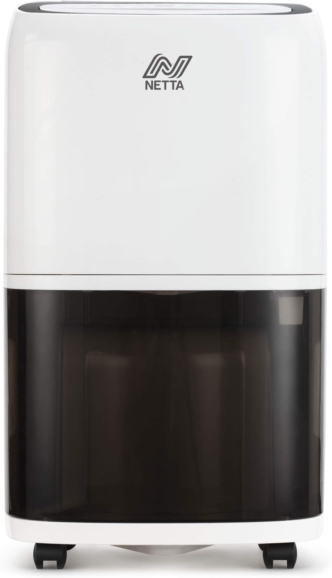 NETTA Dehumidifier 20L/Day - Digital Control Panel, Continuous Drainage, Auto Restart, Timer, 5.5L Water Tank - For Home & Office, Damp, Mould Control, Laundry Drying