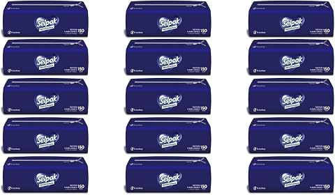 Selpak Professional Premium V Katlı Dispenser Havlu, 15x150 Yaprak