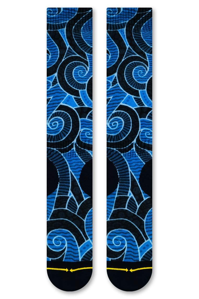 MERGE4Snowsports Blue Unisex Performance THERMOLITE Sock