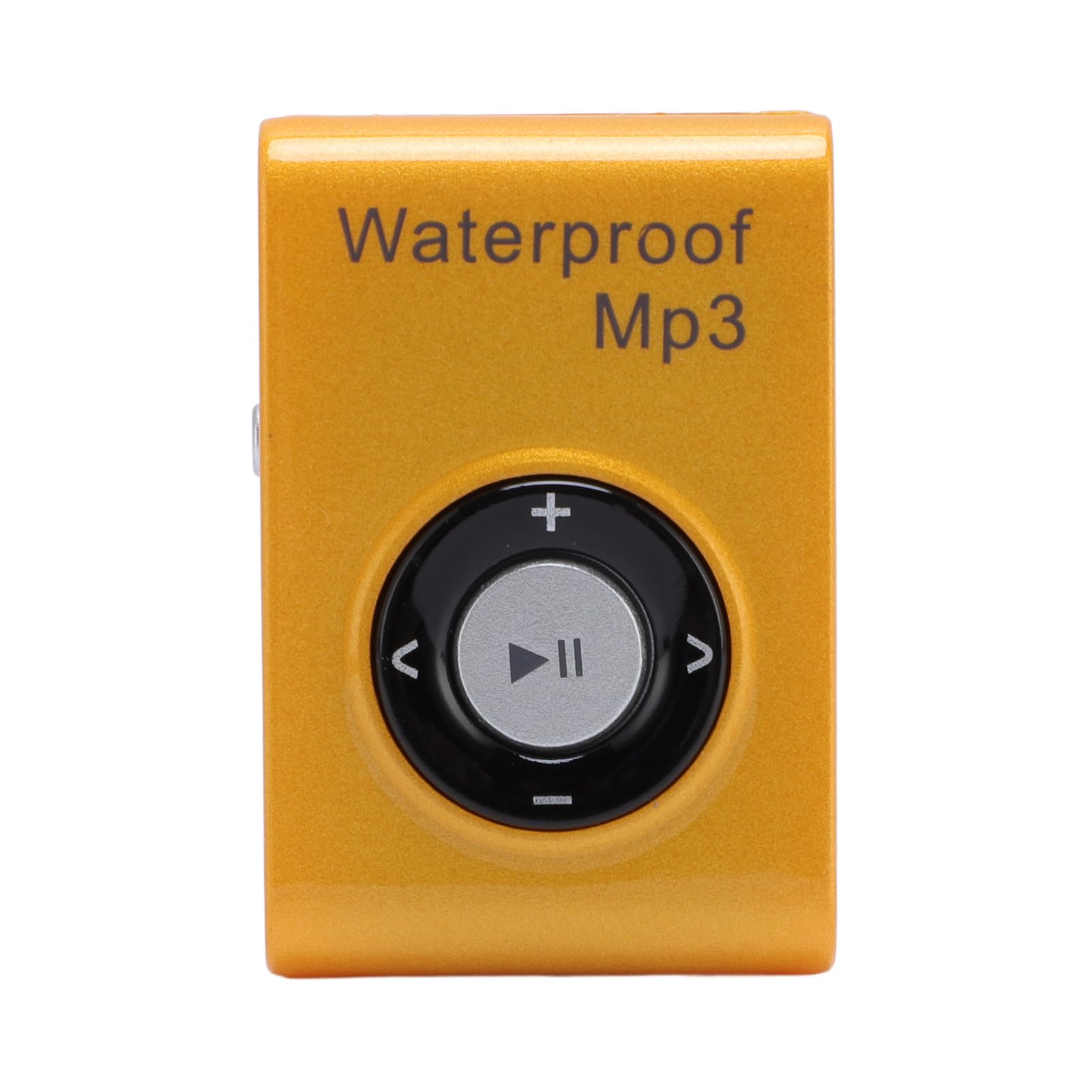 Reproductor de MP3 MP3 Impermeable IPX8 8GB HiFi Sport MP3 Player con Auriculares Impermeables para Buceo Surf Running Kayaking (Naranja)