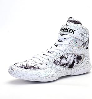 DITUDO Sneaker,Multisport Indoor Shoes,Men's Boxing Boots,Boxing Shoes,Unisex's,Trainers Martial Arts Shoes Breathable Bodybuilding Boxing Boots,Men Deep Squat Shoes Wrestling Shoes