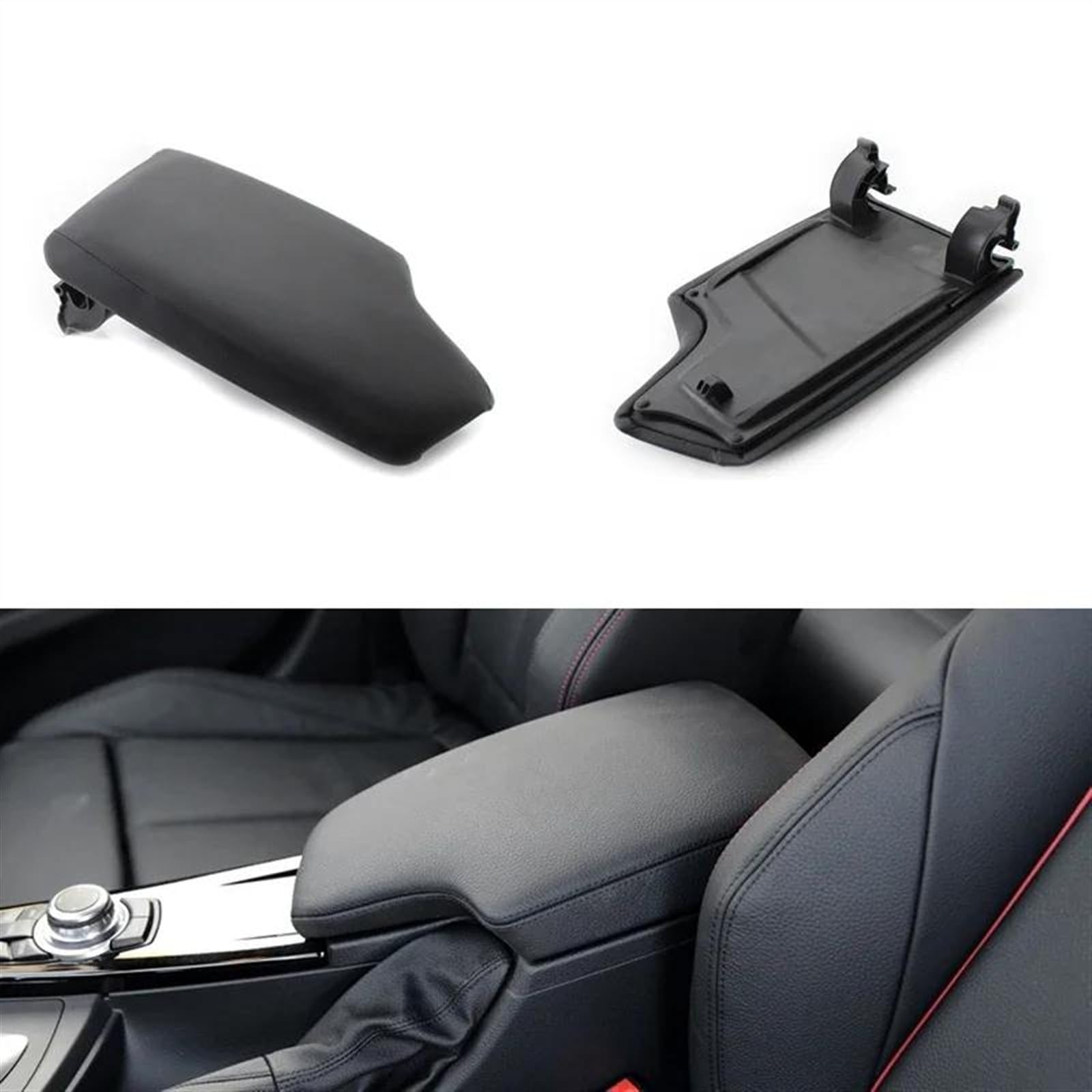 Ihaveacar Microfiber Center Console Armrest Box Cover Trim