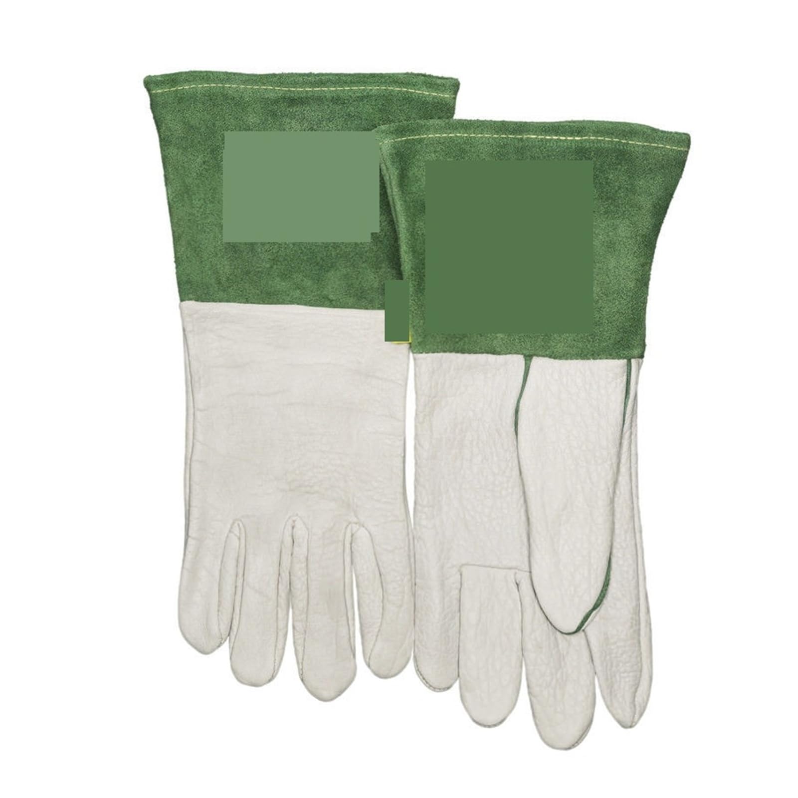 Delantal de soldador, Guantes de trabajo for soldadura de cuero de vaca flor, protección contra arcos eléctricos.