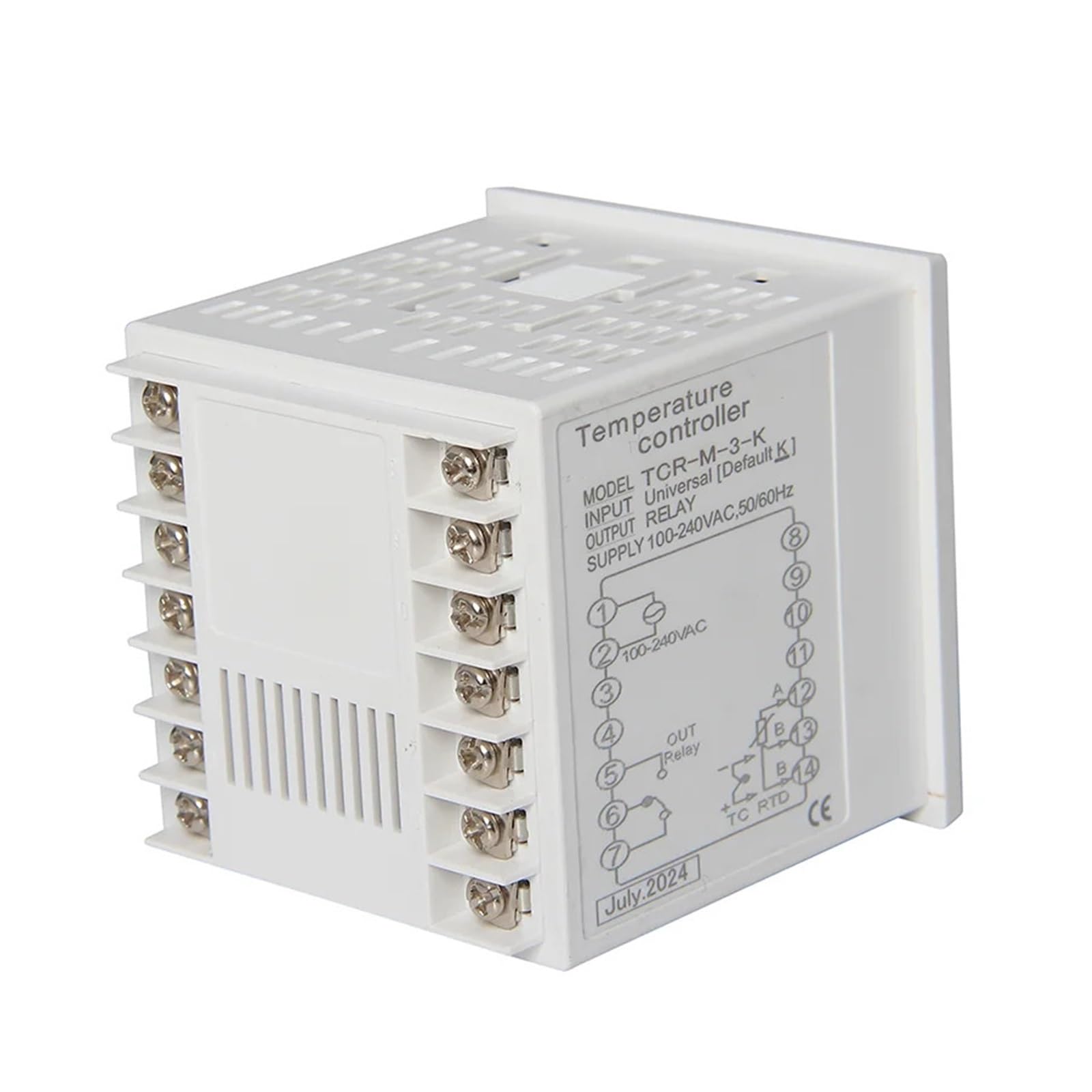 Termostato Regolatore di Temperatura 220V con Ingresso K 0-400 Uscita Relè o SSR