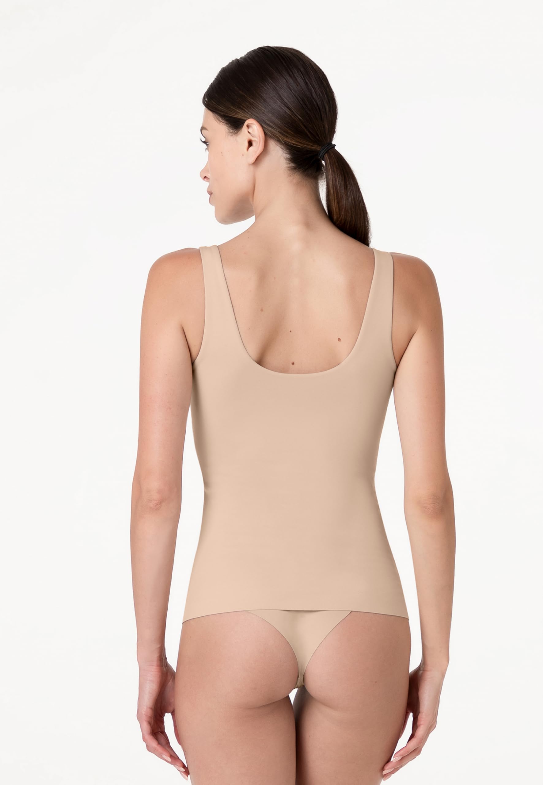 Lovable Canottiera con Reggiseno Integrato Senza Ferretto | Canotta in Microfibra Senza Cuciture per Un Supporto Invisibile | Invisible Fusion Donna