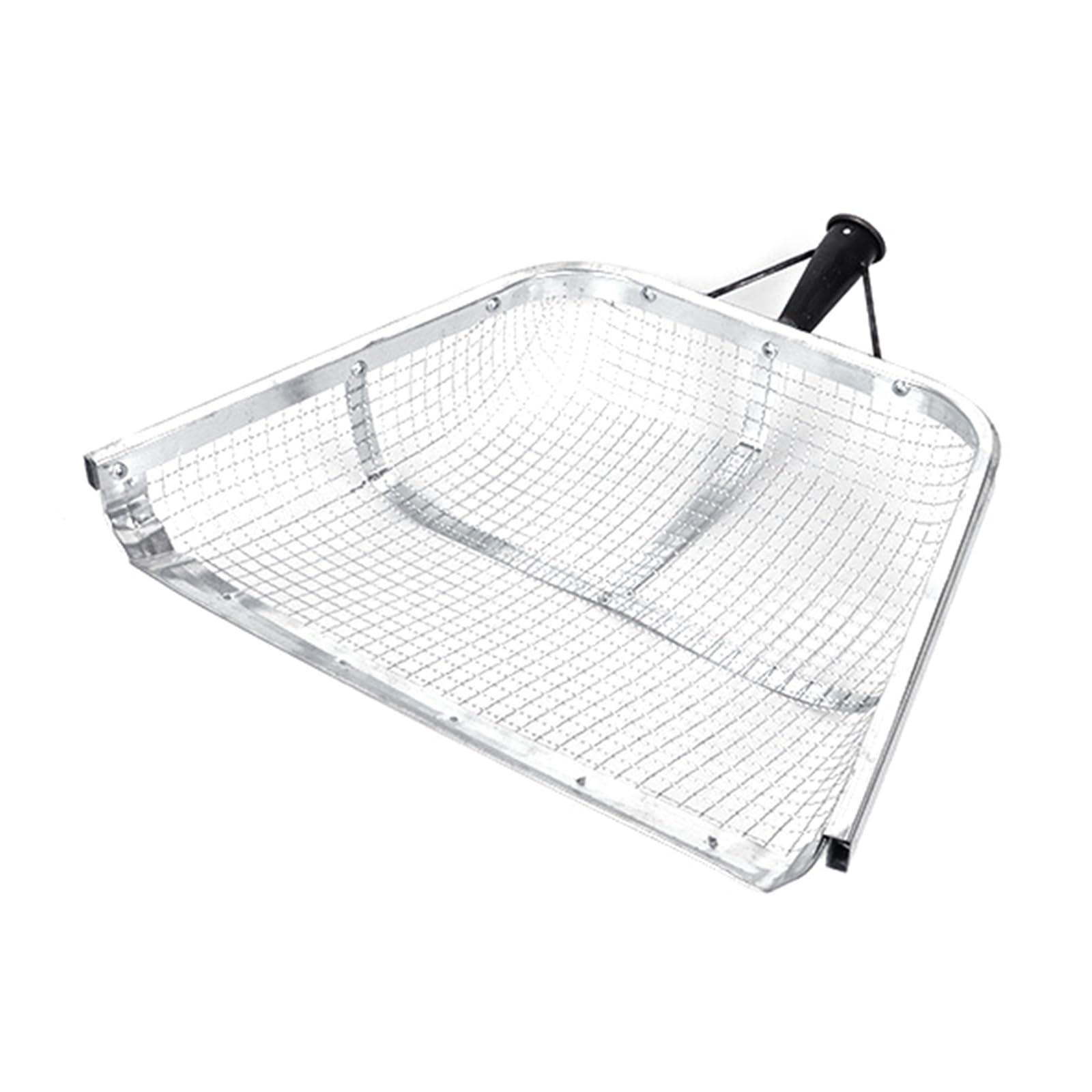 Buxuaaaa Professional Grade Sand Sieve Shovel With Wide 43Cm Sieving Area Ideal For Gardeners And Agricultural Work Portable Soil Sifter Tool