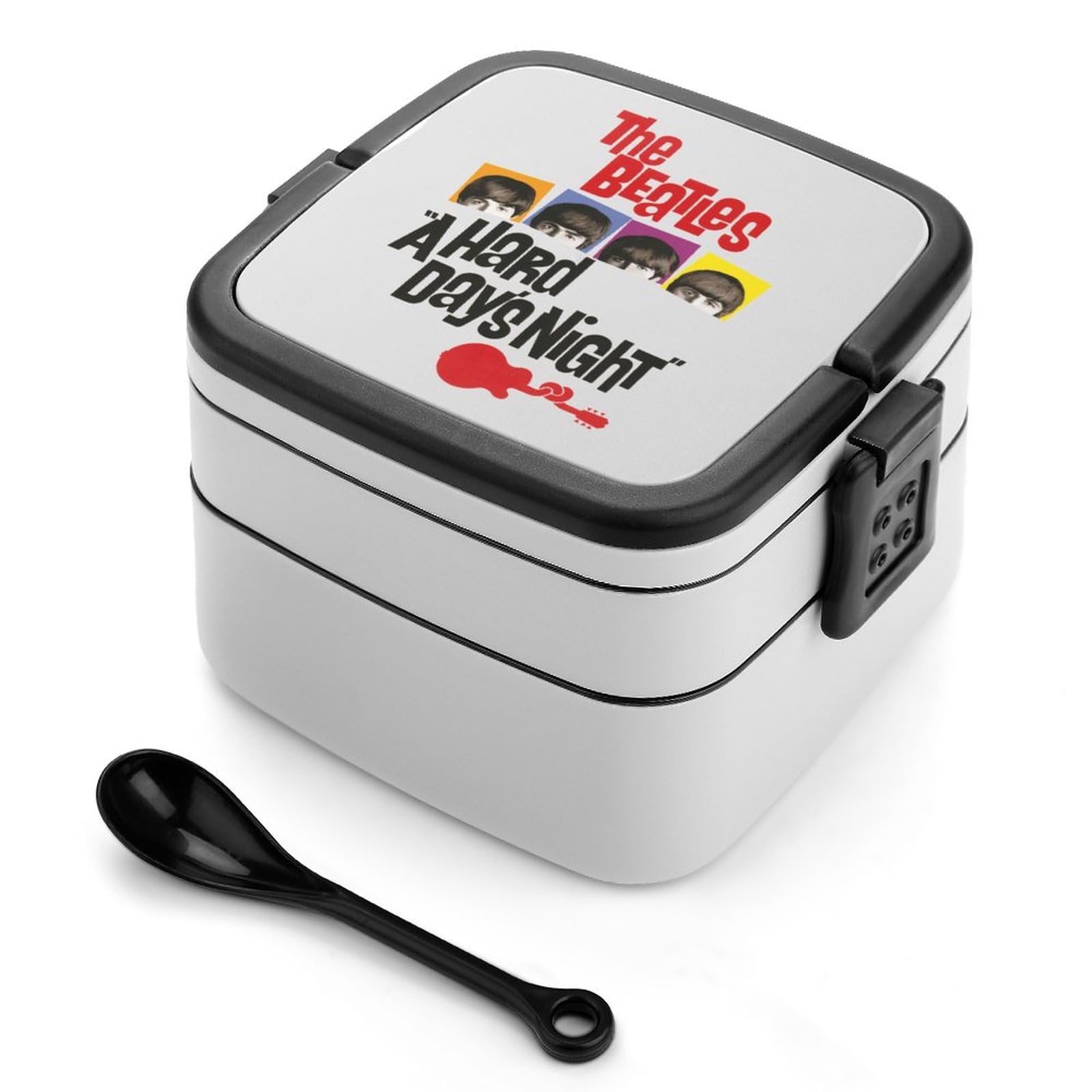 Amazon｜弁当箱 2段 ザ・ビートルズ ランチボックス お弁当箱 ふんわり