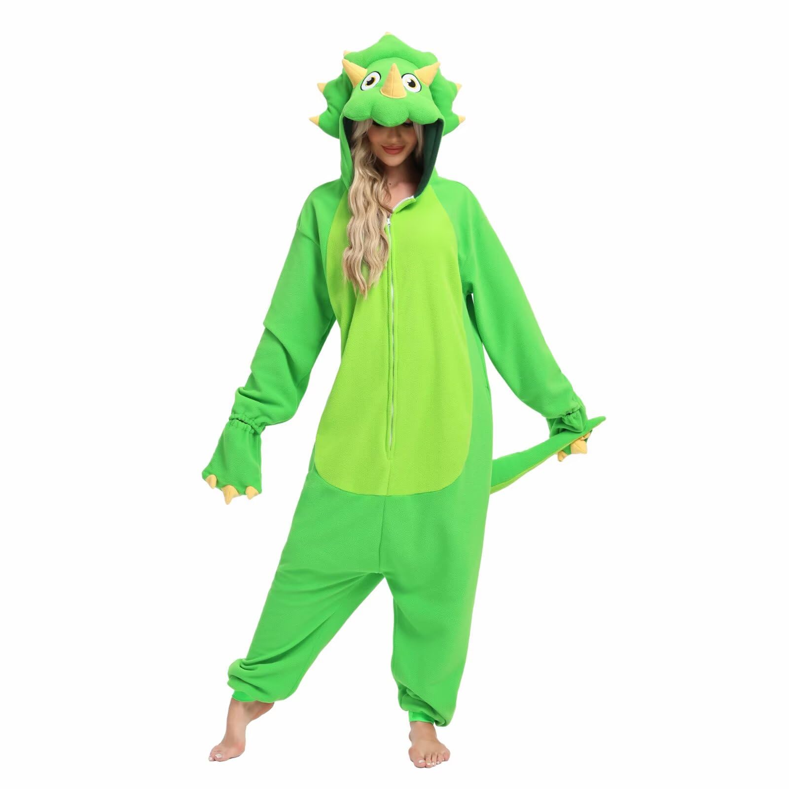 LBJR Disfraz de Animal Adulto Pijama Entero Animales Mujer Hombre — view 11