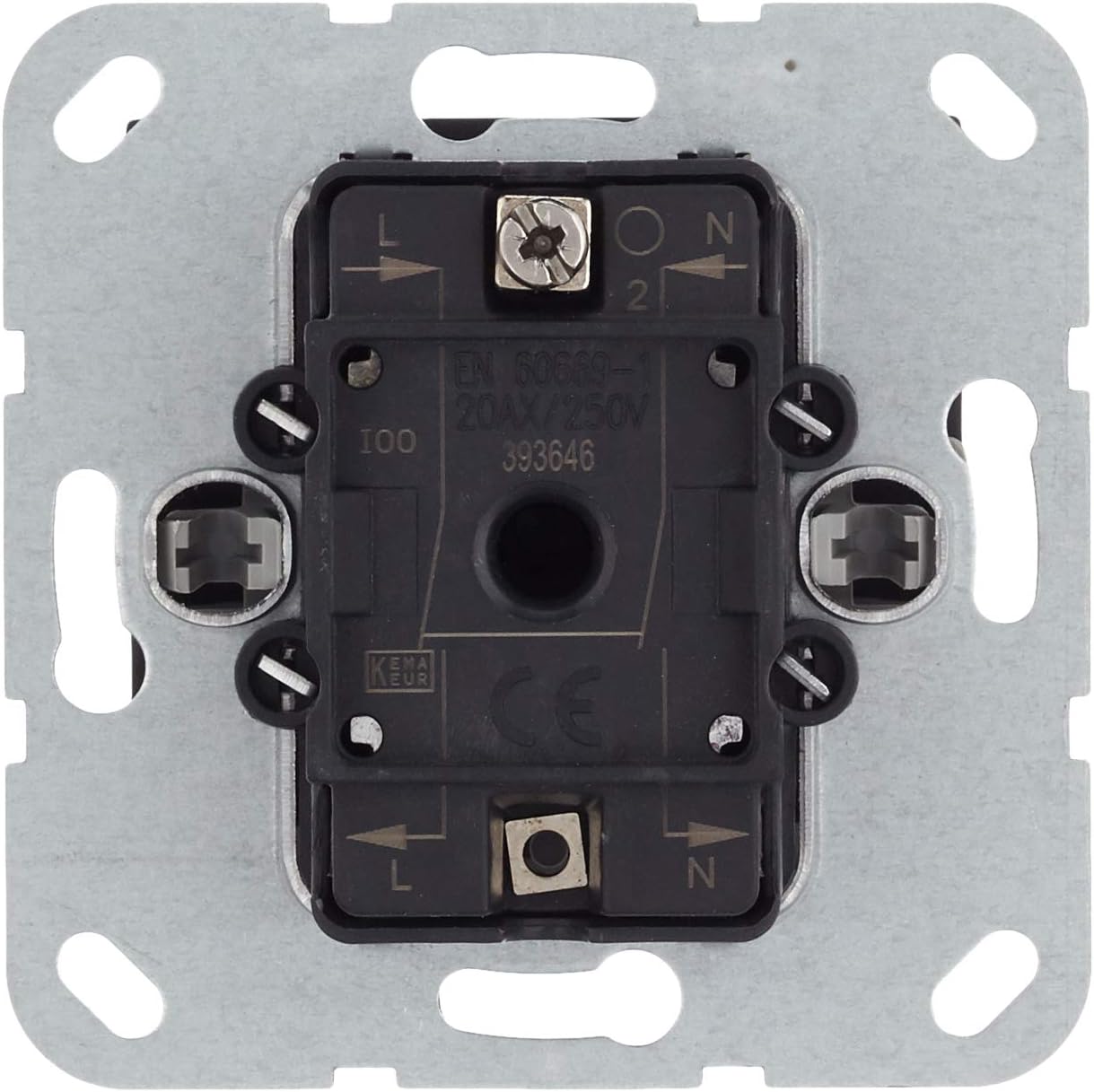 GIRA 283628 Rocker Switch 20 A System 55 anthracite, Charcoal - Image 4