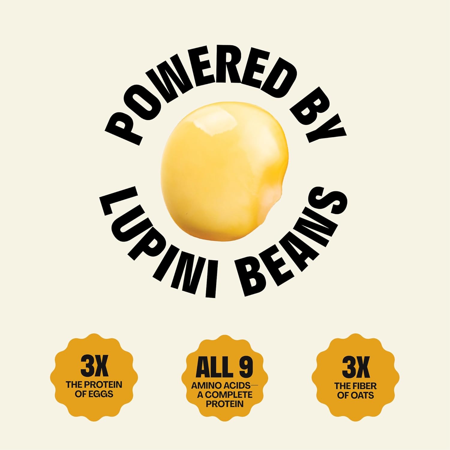 Kaizen Lumache Protein Pasta, 20g Protein, Low Carb (6g Net Carbs), Keto-Friendly, Gluten-Free, Plant-Based Lupini Noodles, High Fiber, 8 Ounce, Pack of 3