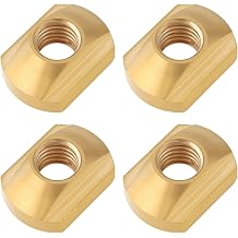 4Pcs M8 Hydrofoil T Nut Brass Track Nut for Hydrofoil Track Windsurfers Kiters Wing Foilers, 20x8mm, 20x14mm