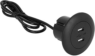 ASDFGT-778 Toma de alimentación Puerto de Carga de teléfono USB Dual para Power REPRANDER Silla SECTRÓNA DE Muerte CHOPER Smart Home Premium Table Tabla USB