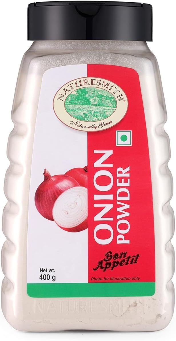 NATURESMITH FS JAR ONION POWDER-400g || READY TO USE BIG JAR ||