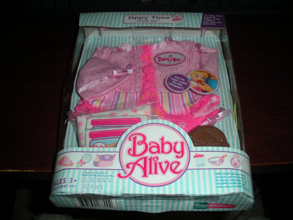 Hasbro Baby Alive Accessory Pack Sippy Time Snack Set Amazon.in