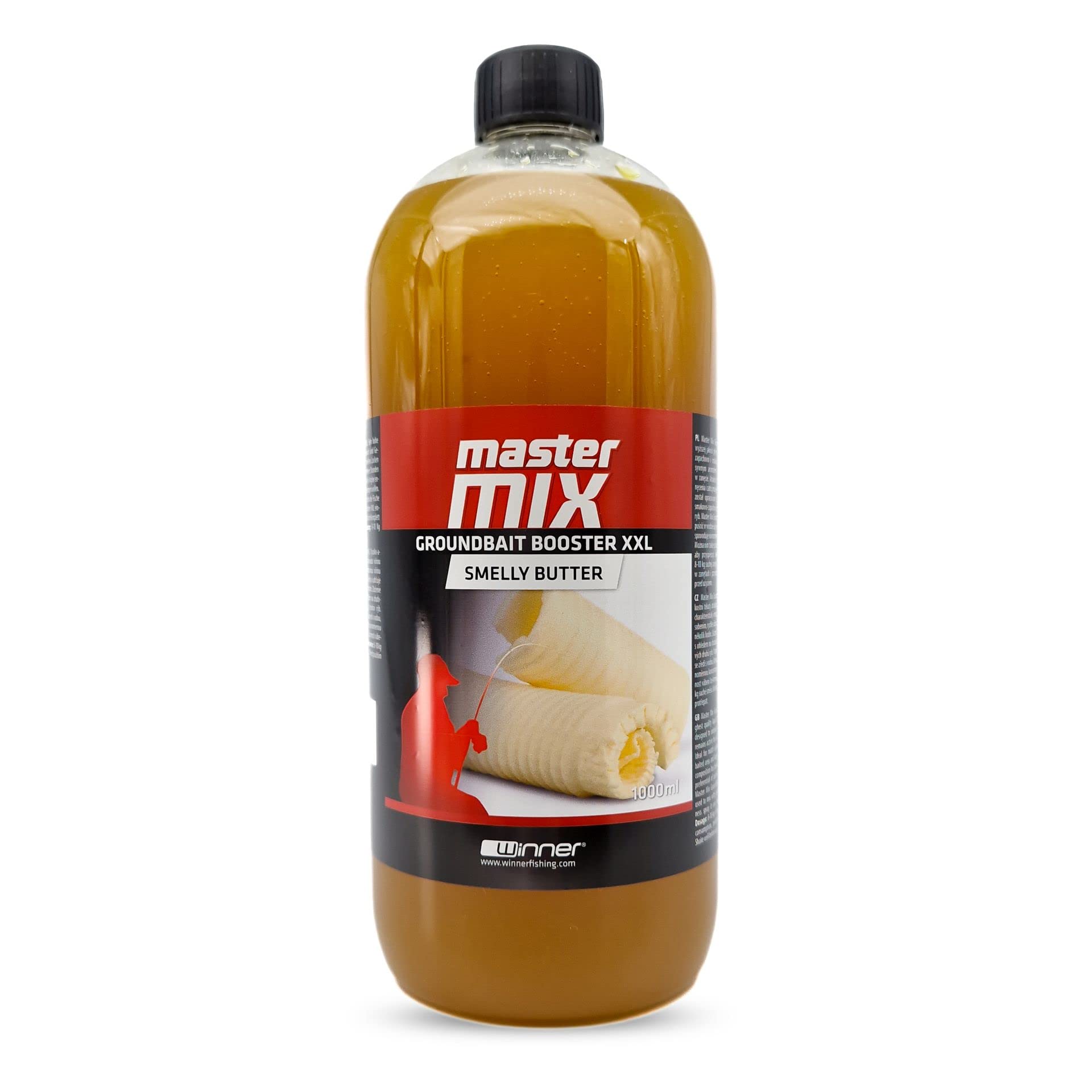 Tandem Baits Master Mix Groundbait Booster XXL Smelly Butter Attractant Bait Fishing Bait for Big Fish Fishing Accessories for Professionals & Hobby Anglers 1000ML