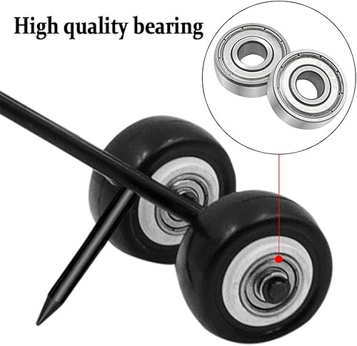 Miniatura 4 de Arrebatador de malas hierbas, gancho de malas hierbas, tirador de malezas de rodillo de jardinería sin doblar, gancho de malas hierbas