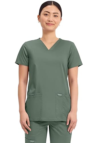Cherokee Medical Women's Scrub Top V-Neck Modern Classic Fit with