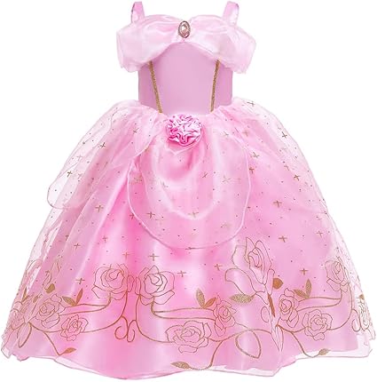 Amazon Co Jp プリンセス ドレス ディズニー プリンセス ドレス 子どもコスプレ 子供 コスプレ プリンセスドレス 誕生日 プリンセス 仮装 コスチューム キッズコスチューム お姫様 発表会 演奏会 お遊戯会 七五三祝い 子供 ディズニー風 プリンセス 女の子のドレス
