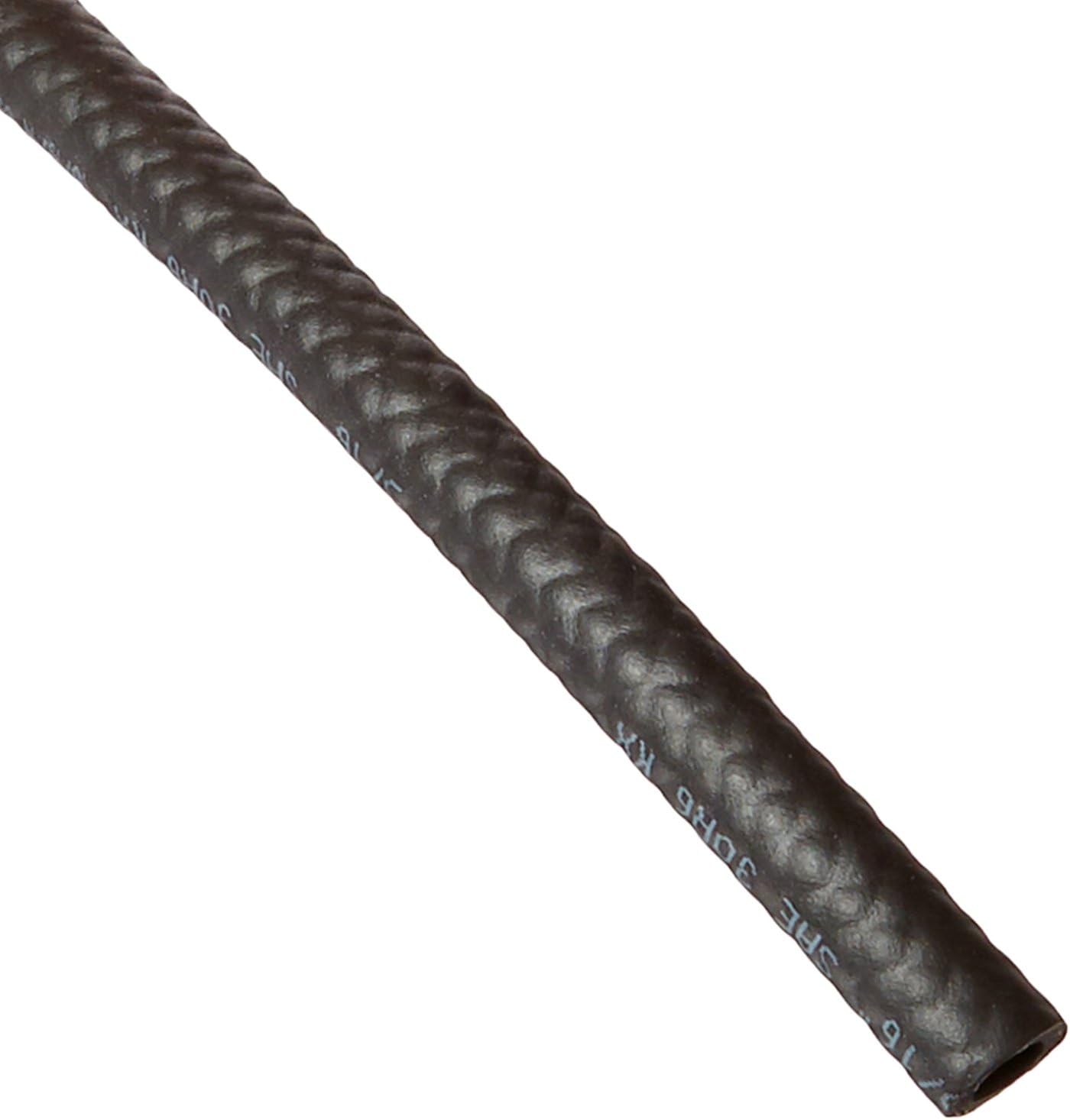 HBD Thermoid NBR/PVC SAE30R6 Fuel Line Hose, 5/16" x 25' Length, 0.3125" ID, Black
