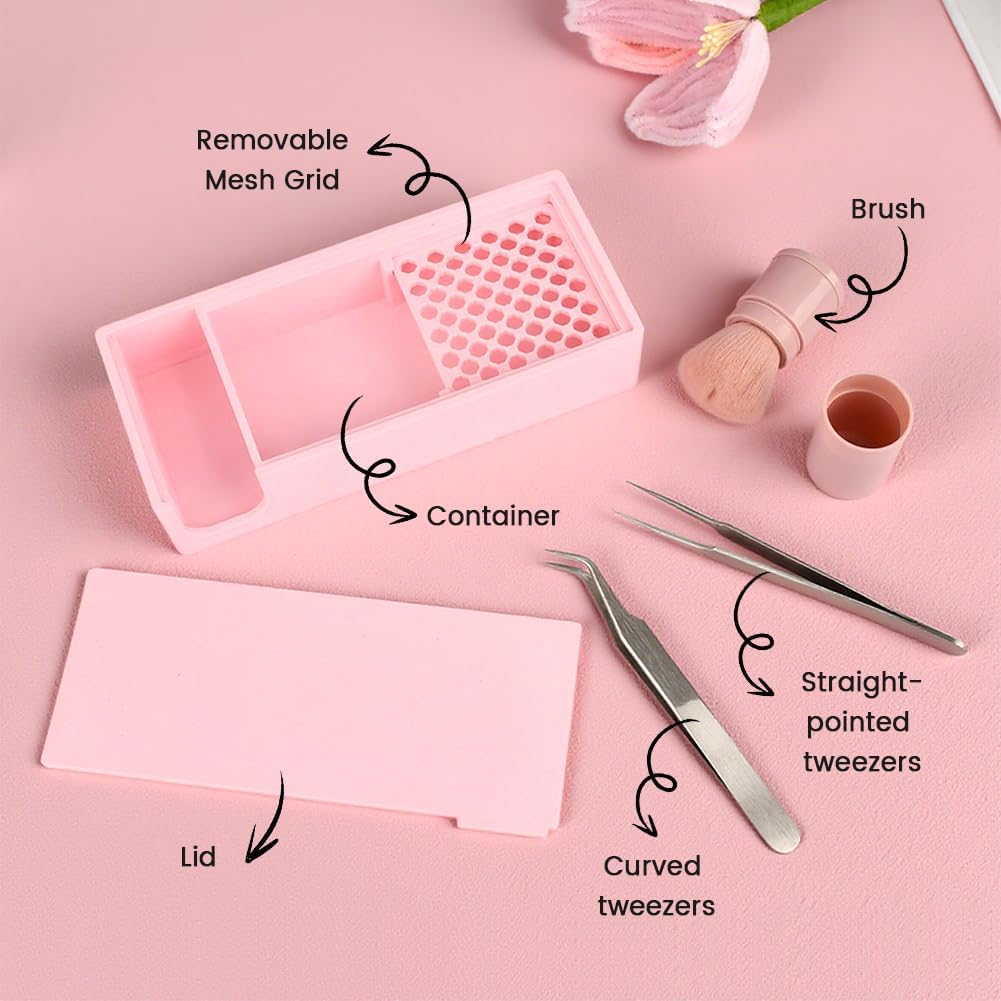 Cornstarch Tapper Box for Polymer Clay – Powder Container with Tapper, Essential Polymer Clay Tool for Earring Making & Craft Projects