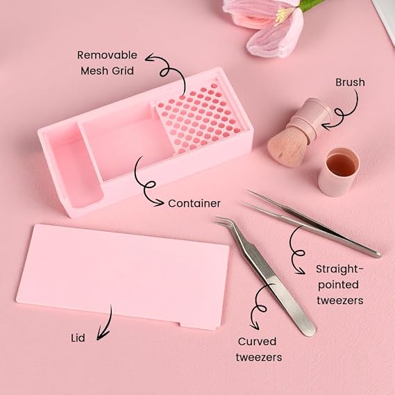 Cornstarch Tapper Box for Polymer Clay Powder Container with Tapper, Essential Polymer Clay Tool for Earring Making & Craft Projects