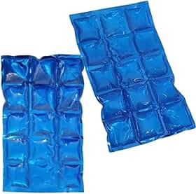 2 Placa De Gelo Artificial Bolsa Térmica Compressa Gel Coolers Isopor Mantenha a Bebida e Alimantos Gelados Por Mais Tempo Bom