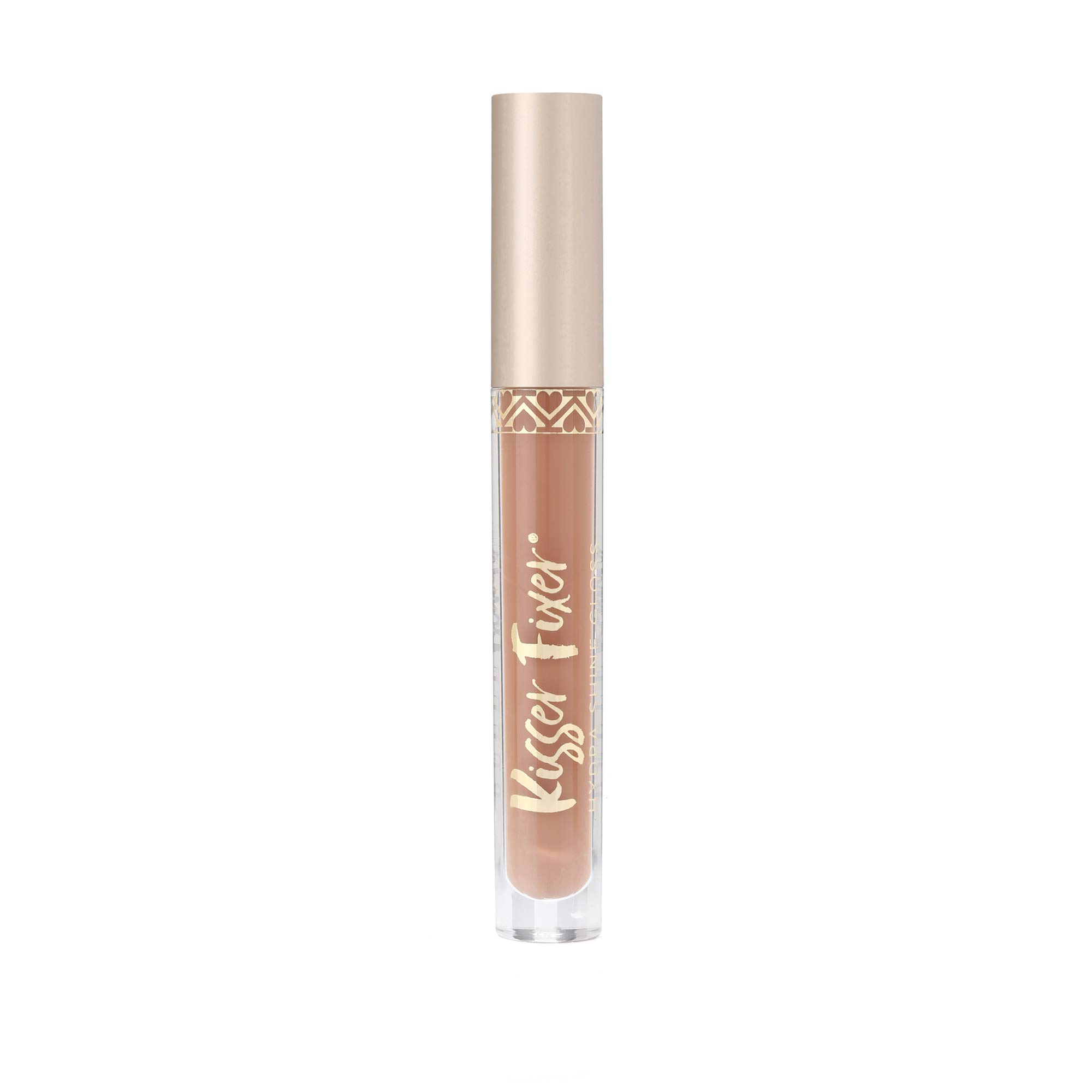 Belle Beauty Kisser Fixer Hydra Shine Lip Gloss (Brown Nude)