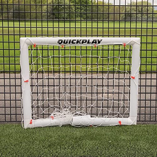 Quickplay Q-Fold Soccer Goal | The 30 Second Folding Soccer Goal [Single Goal] The Best Weatherproof Soccer Net For Kids And Adults #TOP3