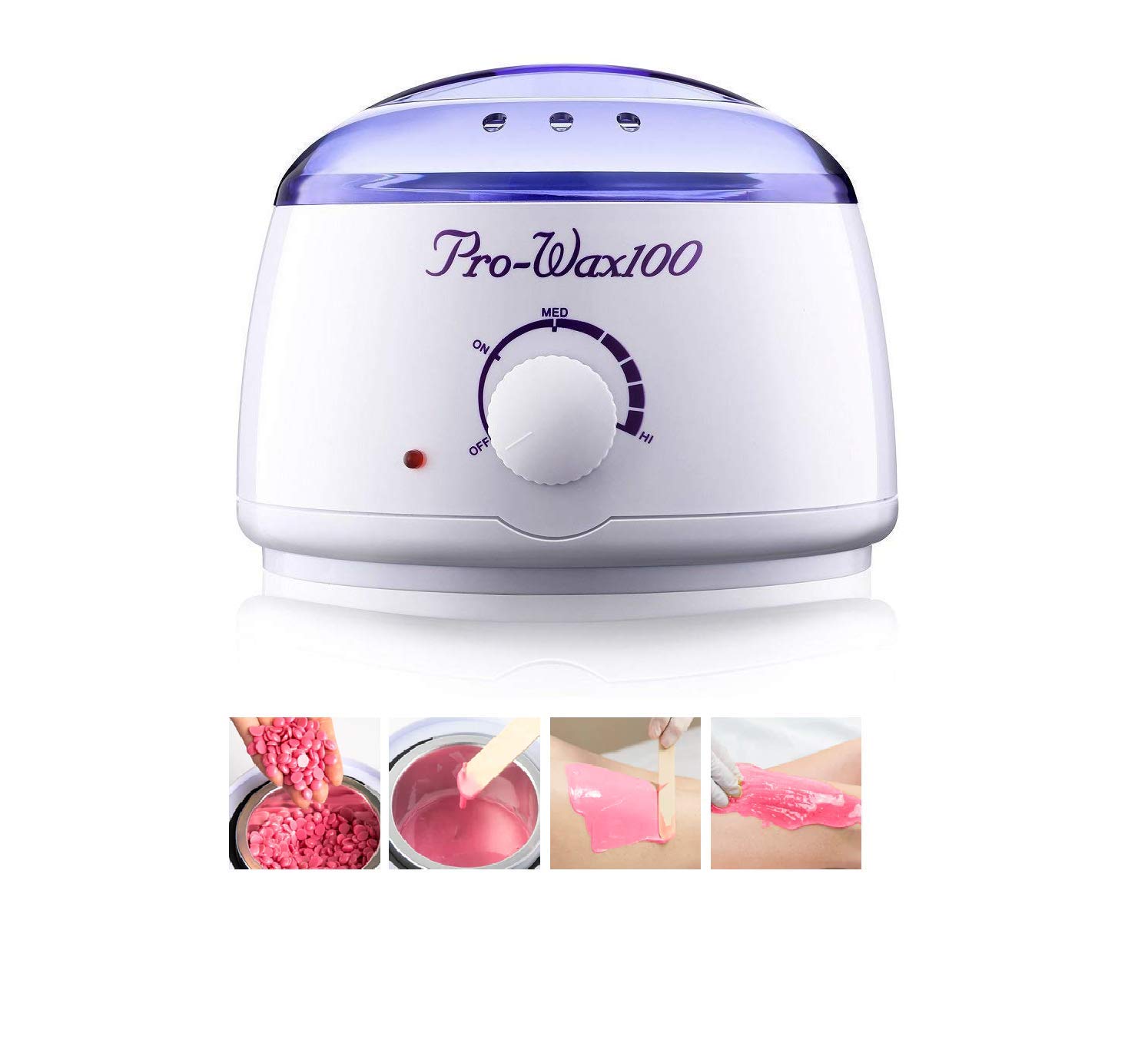 NGEL Pro Wax 100 Warmer Hot Wax Heater Salon Spa Paraffin Wax Machine Body Depilaory Hair Remover-image-33